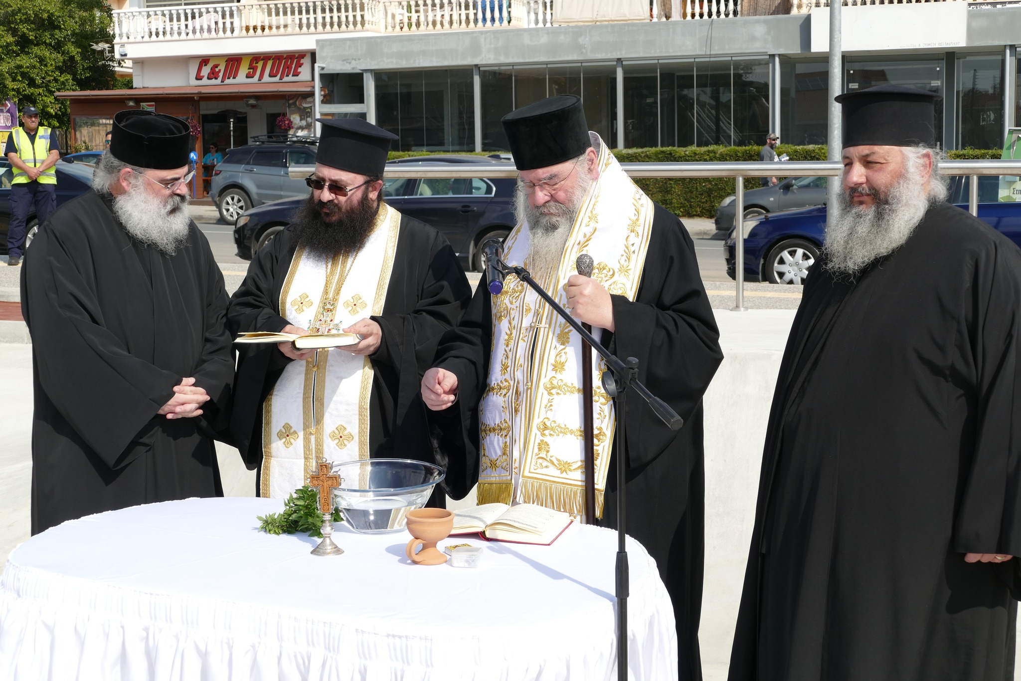 Ο Μητροπολίτης Λεμεσού στα εγκαίνια του Αρχαιολογικού Πάρκου του Προφήτη Ηλία στον δήμο Γερμασόγειας