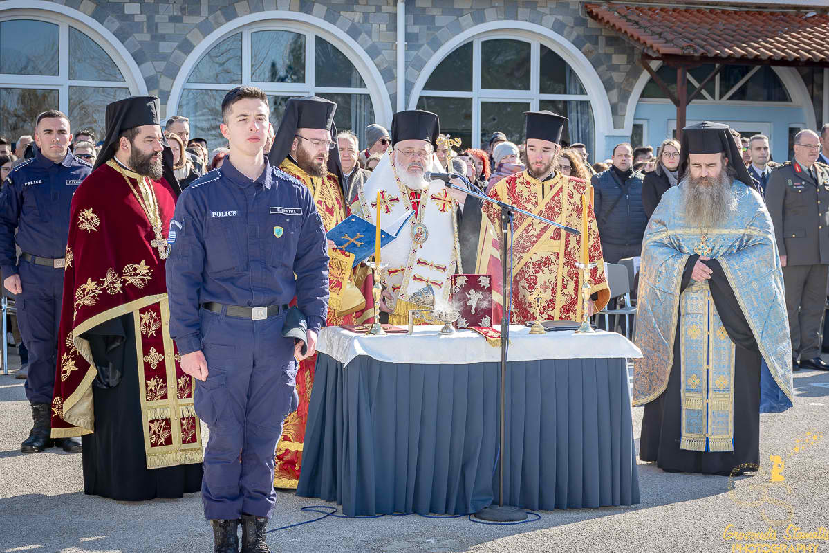 Στην ορκωμοσία των Δοκίμων Αστυφυλάκων ο Μητροπολίτης Διδυμοτείχου Δαμασκηνός 