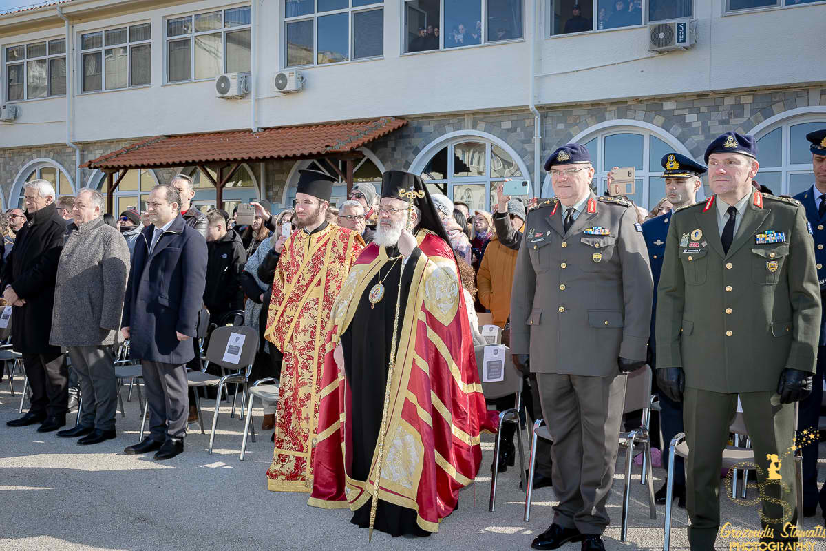 Στην ορκωμοσία των Δοκίμων Αστυφυλάκων ο Μητροπολίτης Διδυμοτείχου Δαμασκηνός 