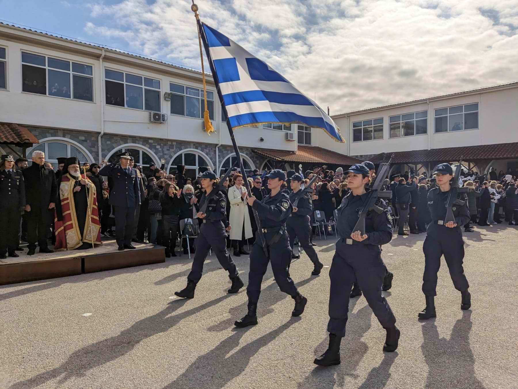 Στην ορκωμοσία των Δοκίμων Αστυφυλάκων ο Μητροπολίτης Διδυμοτείχου Δαμασκηνός 