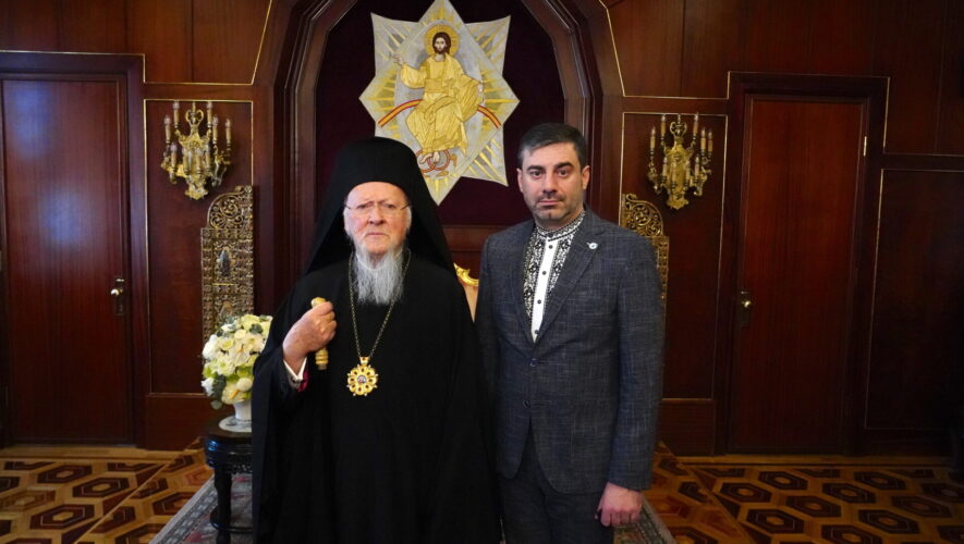 Τον Ombudsman της Ουκρανίας στο Φανάρι, Dmytro Lubinets δέχθηκε ο Οικουμενικός Πατριάρχης