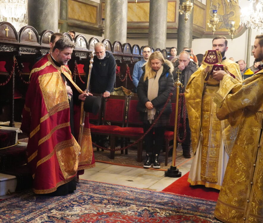 Φανάρι Κυριακή του Τελώνου και Φαρισαίου στον Πάνσεπτο Πατριαρχικό Ναό (2)