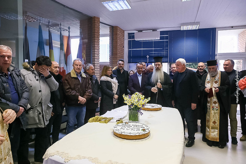 Φορείς, συλλόγους και σχολεία σε όλη την Φθιώτιδα ευλόγησε ο Μητροπολίτης Συμεών 