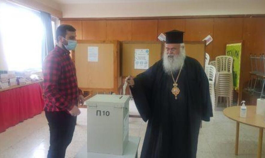 Ψήφισε ο Αρχιεπίσκοπος Κύπρου Γεώργιος Όποιος και να βγεί, να εγκύψει στα προβλήματα του τόπου