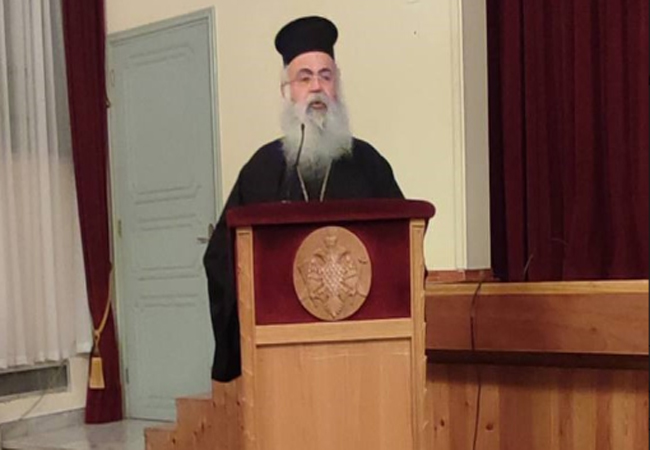 Ομιλία του Αρχιεπισκόπου Κύπρου Γεωργίου στην παρουσίαση του Βιβλίου «Ανταμοιβές των Αγωνιστών της Ελληνικής Επανάστασης 1828-1844»