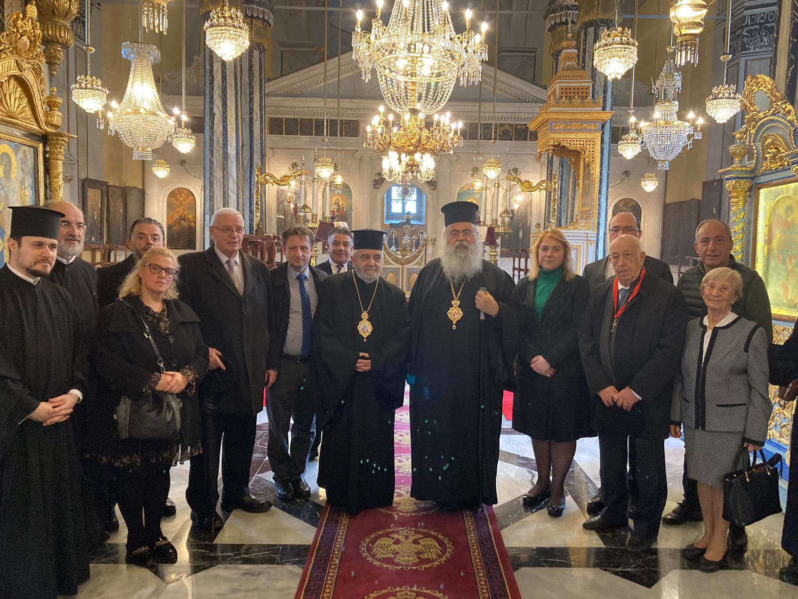 Επίσκεψη του Αρχιεπισκόπου Κύπρου Γεώργιου στην Ι.Μ. Δέρκων 