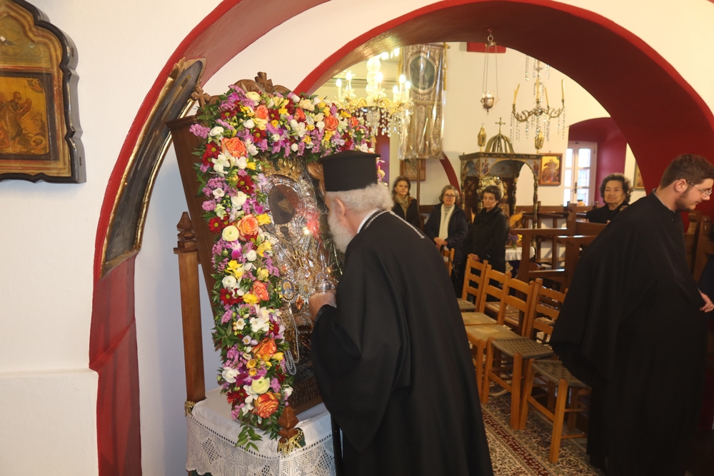 Η ιερά μνήμη των Αγίων Τεσσαράκοντα στη χώρα της Μυκόνου