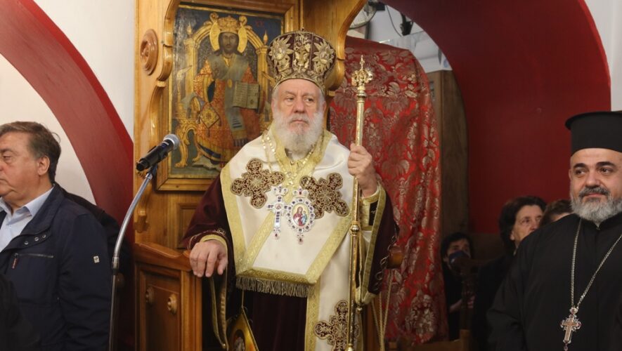 Η ιερά μνήμη των Αγίων Τεσσαράκοντα στη χώρα της Μυκόνου