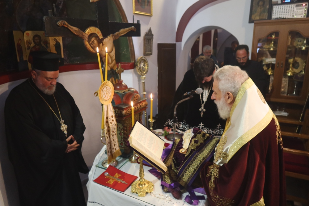 Η ιερά μνήμη των Αγίων Τεσσαράκοντα στη χώρα της Μυκόνου