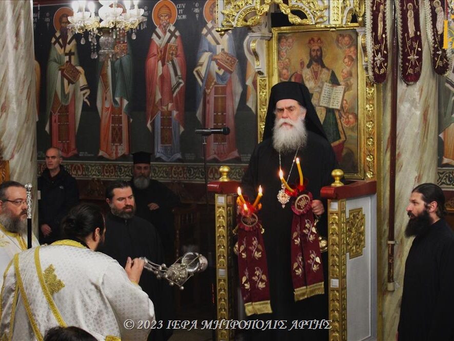 Ο Β΄ Κατανυκτικός Εσπερινός στην Άγιο Γεώργιο Άρτας