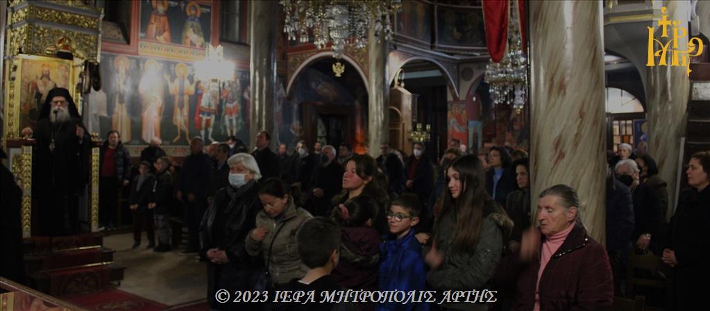 Ο Β΄ Κατανυκτικός Εσπερινός στον Άγιο Γεώργιο Άρτας