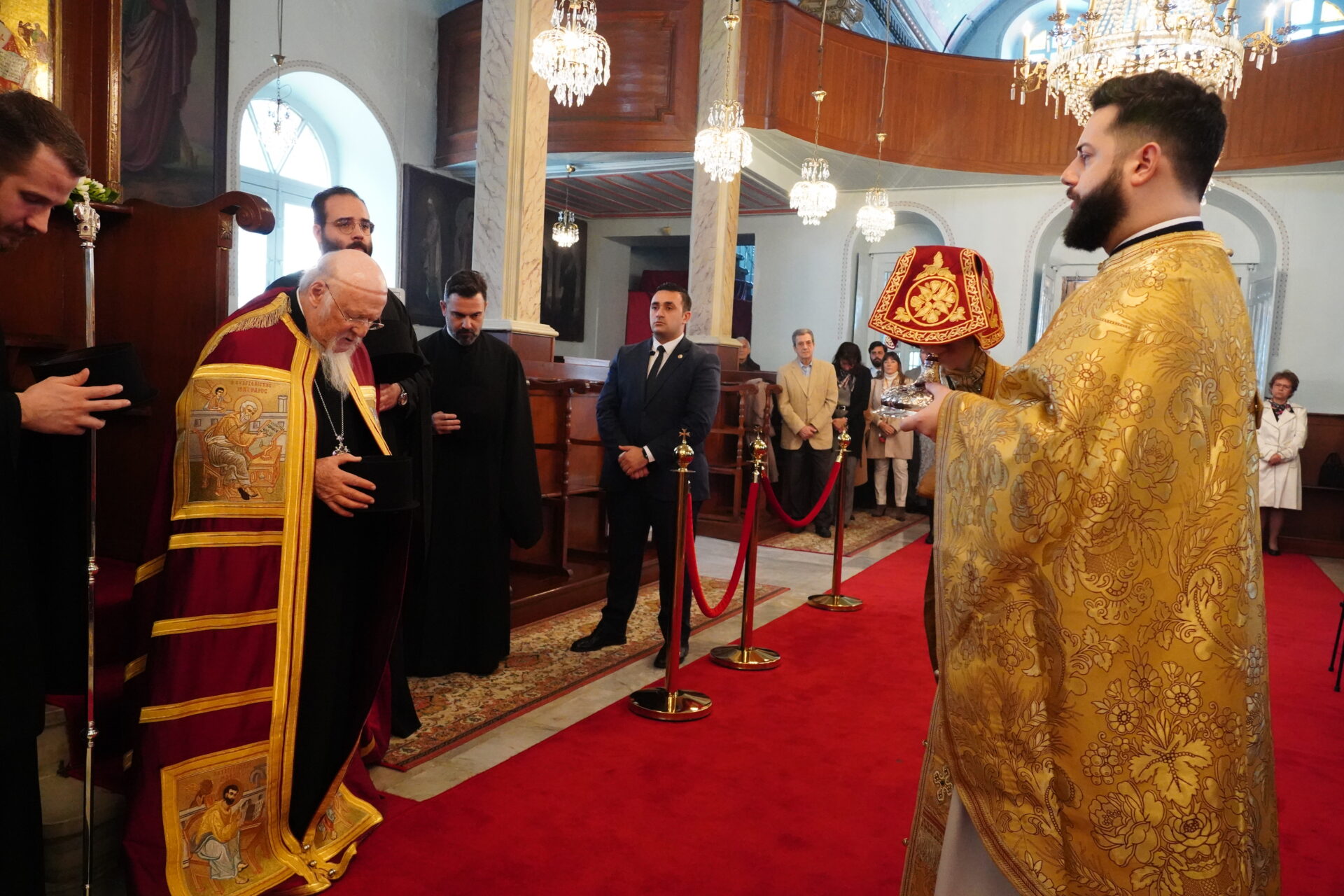 Ο Οικουμενικός Πατριάρχης στον πανηγυρίζοντα Ιερό Ναό Ευαγγελισμού της Θεοτόκου του Βαφεοχωρίου