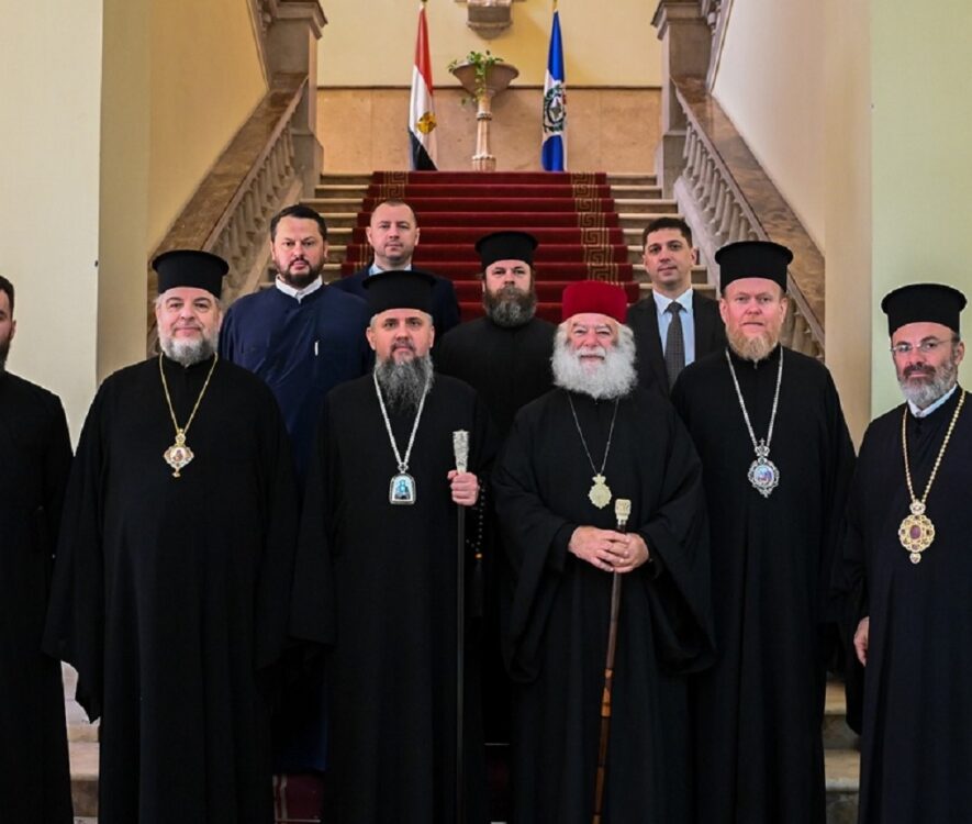 Ολοκληρώθηκε η επίσκεψη του Μητροπολίτη Κιέβου στην Αλεξάνδρεια της Αιγύπτου