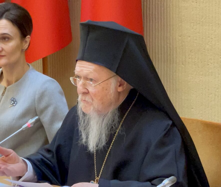 Ομιλία του Οικουμενικού Πατριάρχη στο Σεμινάριο «Αντίδραση Εκκλησιών και Θρησκευτικών Κοινοτήτων στον πόλεμο και τις συγκρούσεις» Ομιλία του Οικουμενικού Πατριάρχη στο Σεμινάριο «Αντίδραση Εκκλησιών και Θρησκευτικών Κοινοτήτων στον πόλεμο και τις συγκρούσεις»