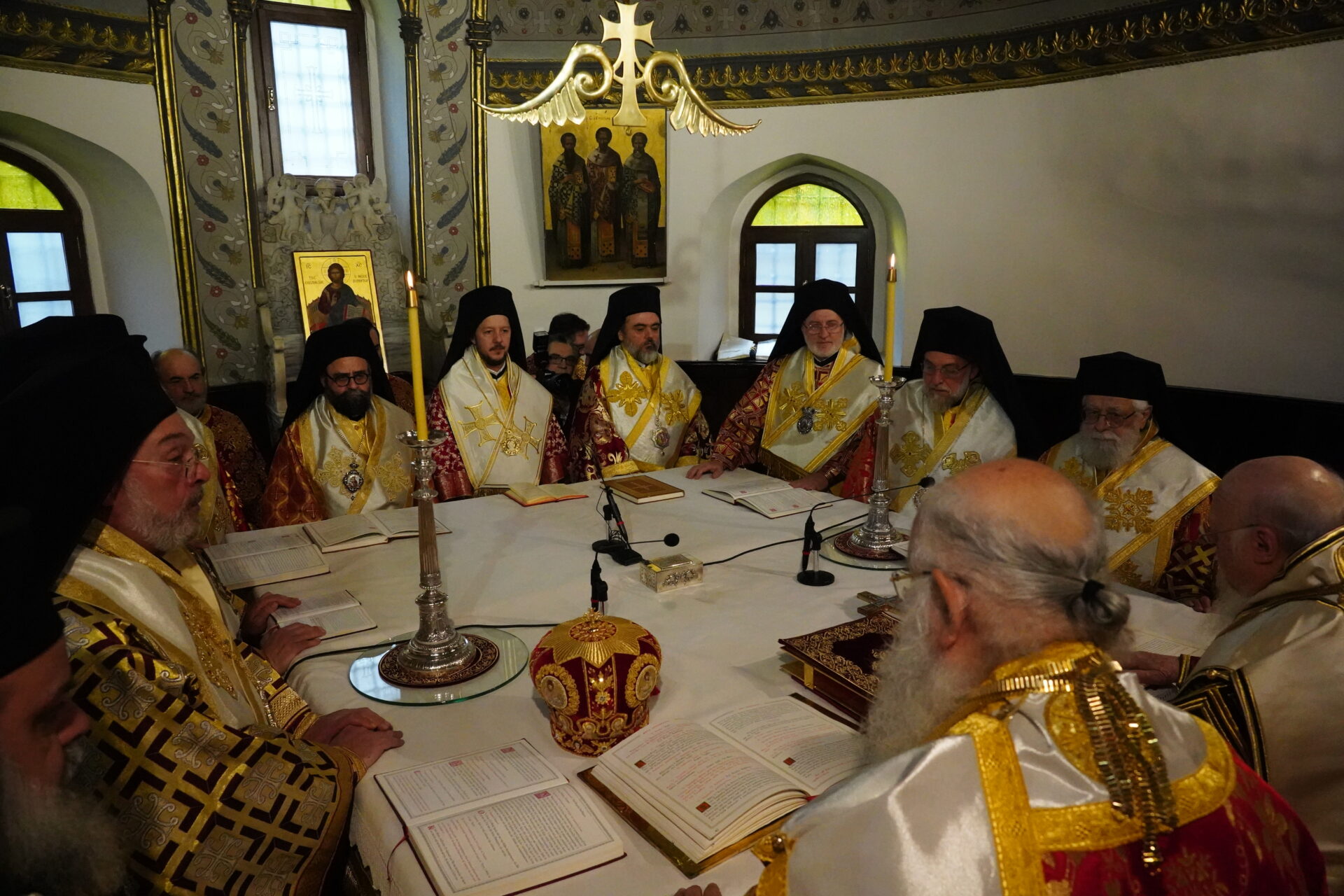 Συλλείτουργο Οικουμενικού Πατριάρχη και Αρχιεπισκόπου Κύπρου στο Φανάρι