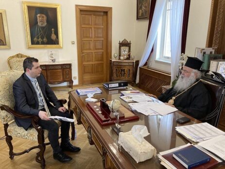 Συνέντευξη στον απεσταλμένο του euronews στην Λευκωσία παραχώρησε ο Αρχιεπίσκοπος Κύπρου Γεώργιος