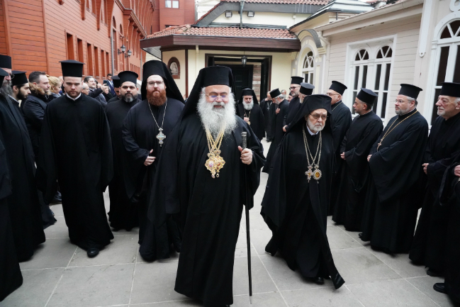 Τετ-α-Τετ Αρχιεπισκόπου Κύπρου Γεωργίου και Οικουμενικού Πατριάρχη στο Φανάρι