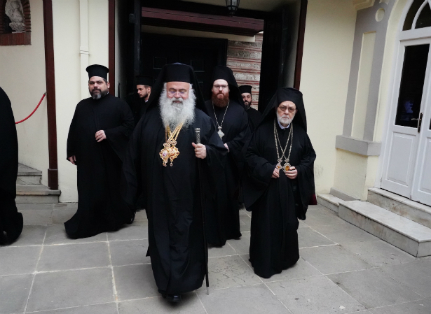 Τετ-α-Τετ Αρχιεπισκόπου Κύπρου Γεωργίου και Οικουμενικού Πατριάρχη στο Φανάρι