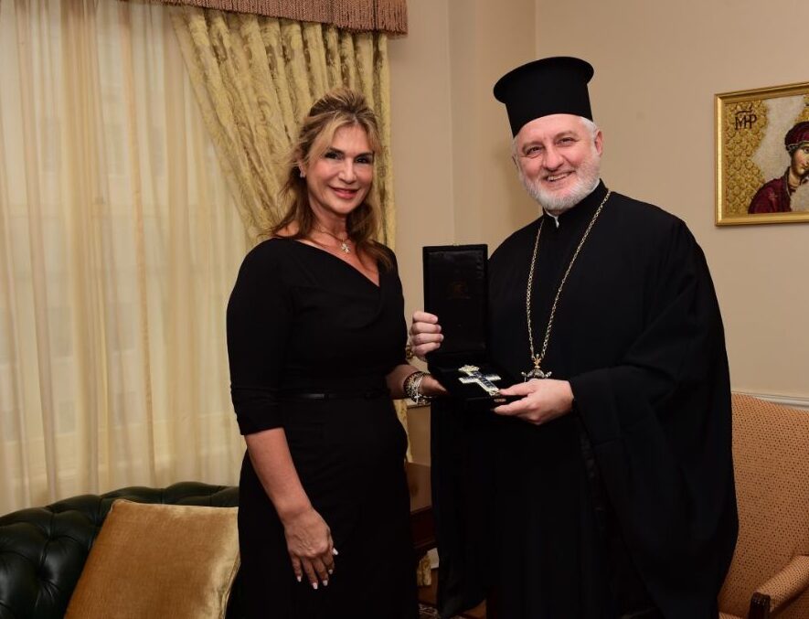 Την Πρόξενο του Παναμά στην Ελλάδα δέχθηκε ο Αρχιεπίσκοπος Ελπιδοφόρος στη Νέα Υόρκη