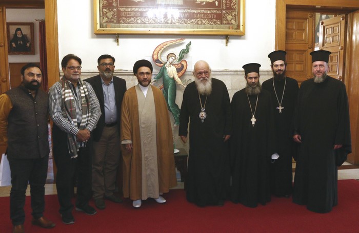 Τον θρησκευτικό ηγέτη των Σιιτών του Πακιστάν δέχθηκε ο Αρχιεπίσκοπος Αθηνών Ιερώνυμος στην Ι.Α.Α.
