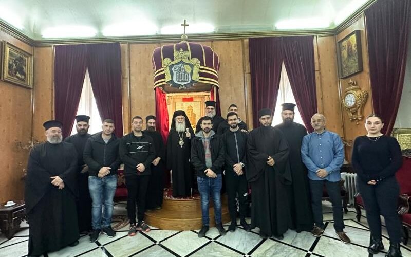 Τον νέο Αρχιεπίσκοπο της Συριανικής Εκκλησίας και τον Μητροπολίτη Ταμασού δέχθηκε ο Πατριάρχης Θεόφιλος