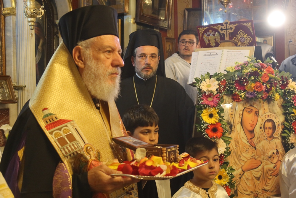 Υποδοχή Λειψάνου του Αγίου Κοσμά του Αιτωλού στην Ερμούπολη της Σύρου 