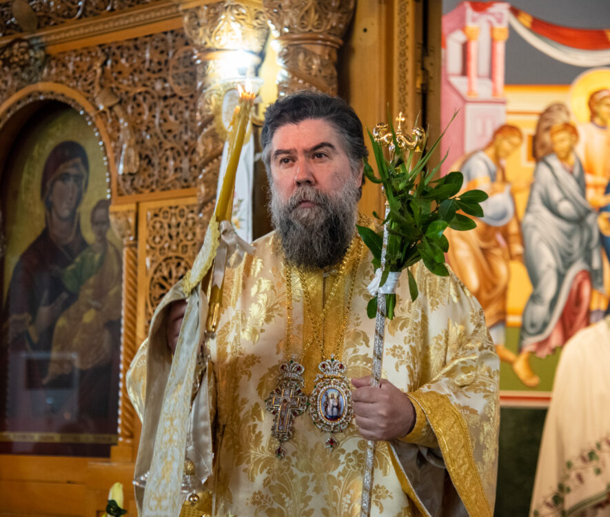 ιερό Ναό Αγ. Γεωργίου Ασπροβάλτας, ιερούργησε ο Σεβ. Μητροπολίτης Σερρών και Νιγρίτης κ. Θεολόγος