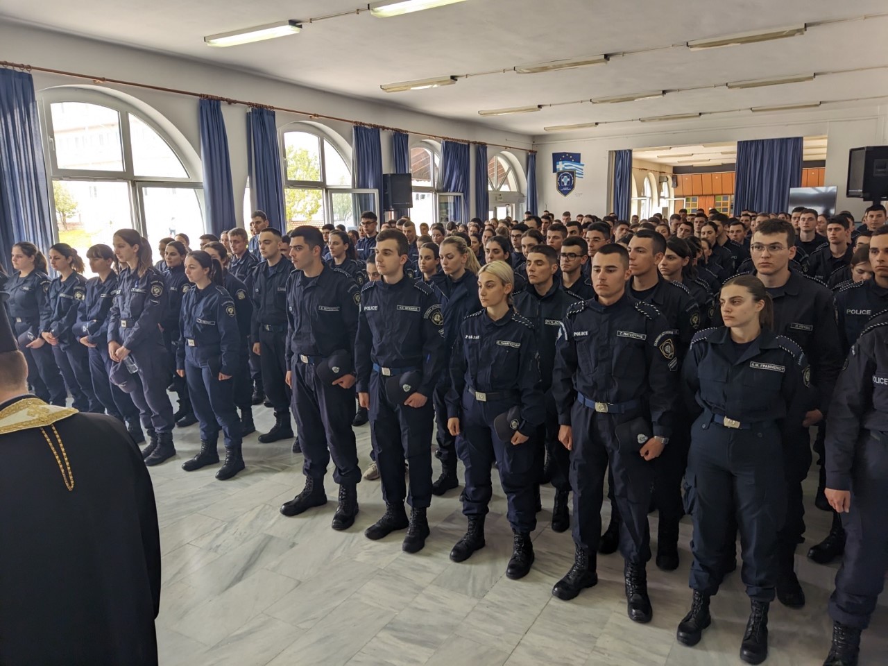 Αρχιερατικό Ευχέλαιο στη Σχολή Δοκίμων Αστυφυλάκων 