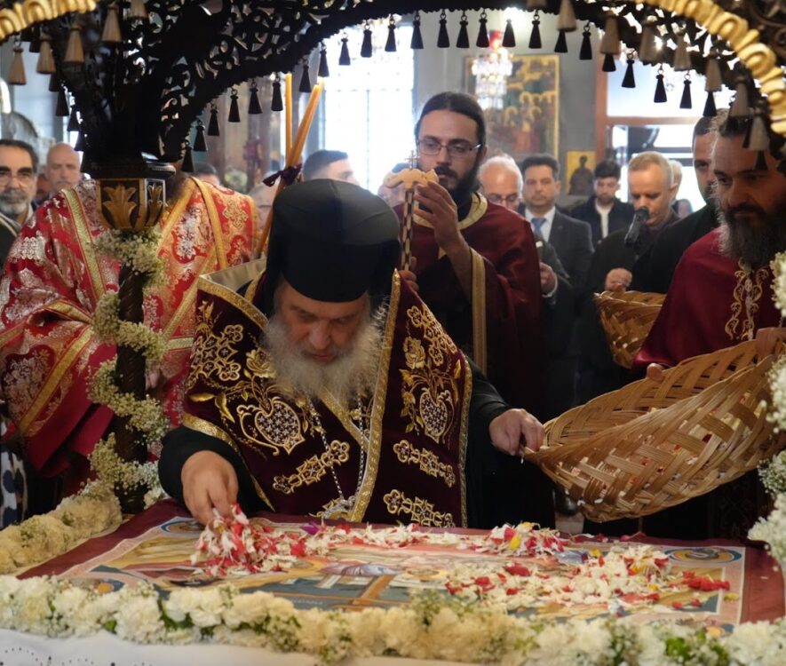 Η Αποκαθήλωση στον Ιερό Ναό Κοιμήσεως της Θεοτόκου Γιαννιτσών