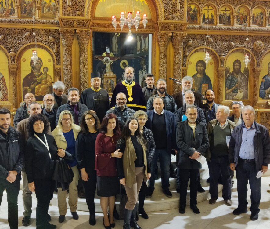 Η Χορωδία της Σχολής Βυζαντινής Μουσικής της Ιεράς Αρχιεπισκοπής Κρήτης στον Καθεδρικό του Αγίου Τίτου Ηρακλείου