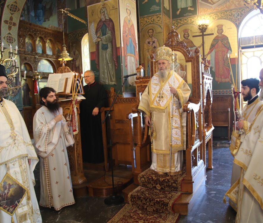 Η διπλή εορτή του Αποστόλου Θωμά και του Αγίου Γεωργίου στη Μητρόπολη Ναυπάκτου