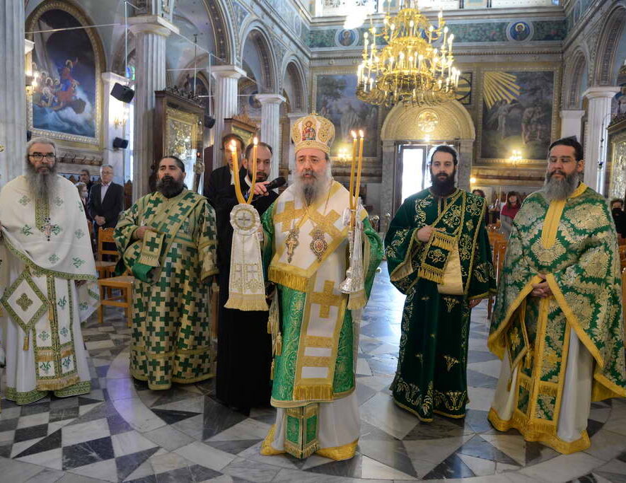 Κυριακή των Βαΐων στη Μητρόπολη Πατρών