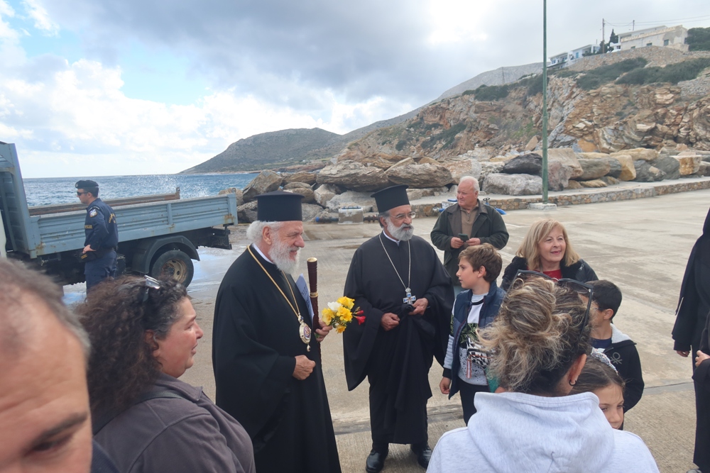 Ποιμαντική επίσκεψη του Μητροπολίτη Σύρου Δωροθέου του Β΄ στη Σίκινο