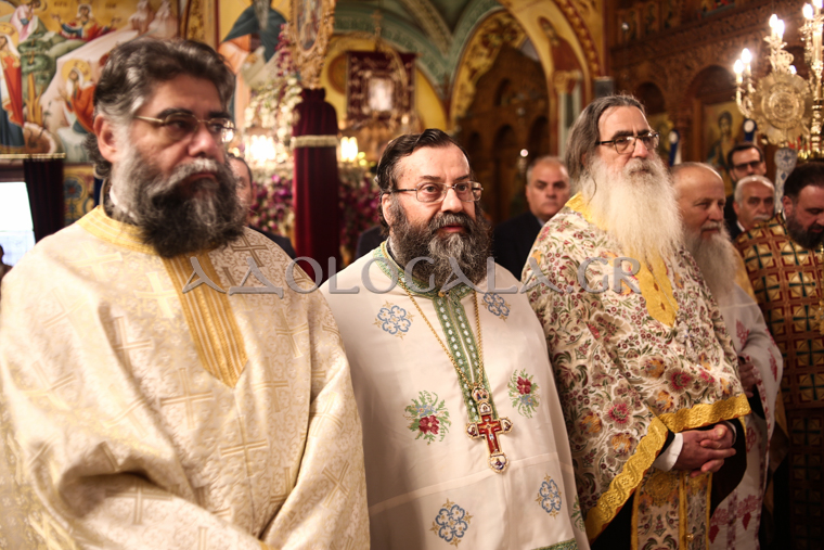 Ο Λαρίσης Ιερώνυμος στην Αγία Ειρήνη Γαλατσίου (Φωτορεπορτάζ)
