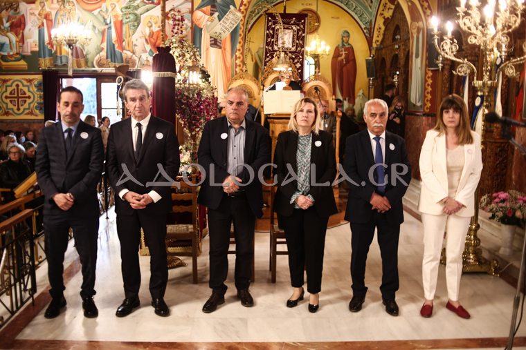 Ο Λαρίσης Ιερώνυμος στην Αγία Ειρήνη Γαλατσίου (Φωτορεπορτάζ)