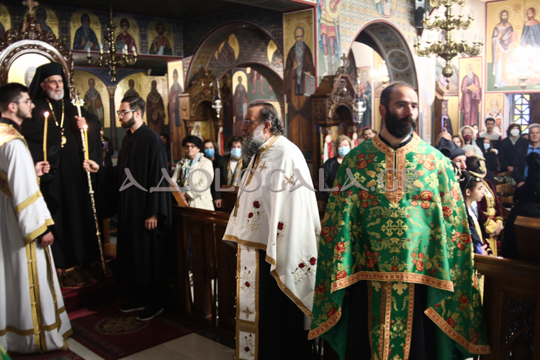 Αθήνα: Την Τίμια Κάρα της Αγίας Νεομάρτυρος Ελένης υποδέχθηκε η Αγία Μαύρα Ηλιουπόλεως (Φωτορεπορτάζ)