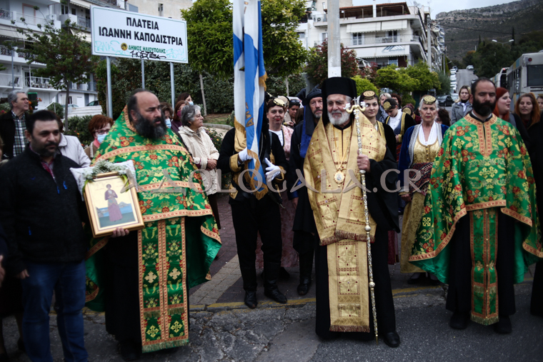 Αθήνα: Την Τίμια Κάρα της Αγίας Νεομάρτυρος Ελένης υποδέχθηκε η Αγία Μαύρα Ηλιουπόλεως (Φωτορεπορτάζ)