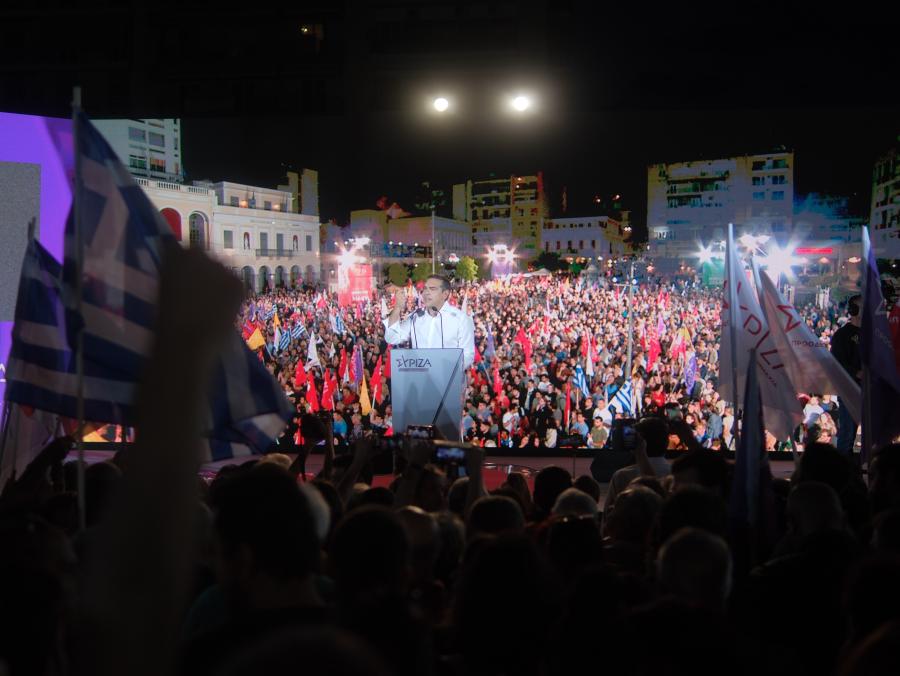 Αλέξης Τσίπρας «Ο λαός της Αχαΐας σήμερα έδωσε το δικό του μήνυμα. Η Κυριακή της νίκης έφτασε»