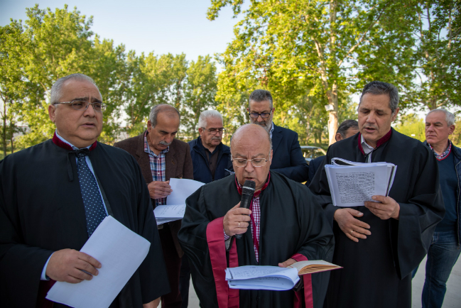 Εγκαίνια Ιερού Ναού Αγίου Βασιλείου στον Λευκώνα Σερρών από τον Μητροπολίτη Θεολόγο 