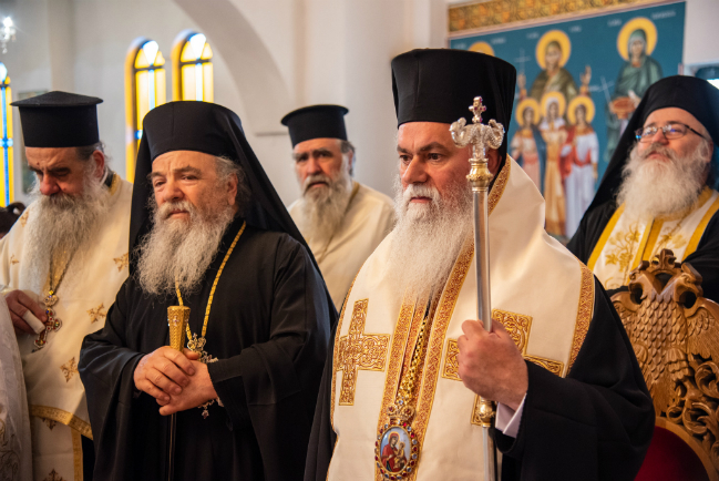 Εγκαίνια Ιερού Ναού Αγίου Βασιλείου στον Λευκώνα Σερρών από τον Μητροπολίτη Θεολόγο 