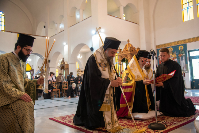 Εγκαίνια Ιερού Ναού Αγίου Βασιλείου στον Λευκώνα Σερρών από τον Μητροπολίτη Θεολόγο 