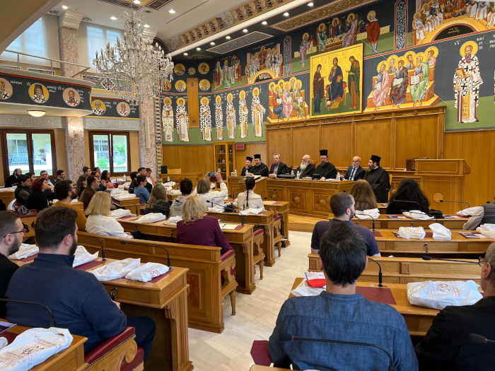 Επίσκεψη φοιτητών της Θεολογικής Σχολής Αθηνών στο Συνοδικό Μέγαρο