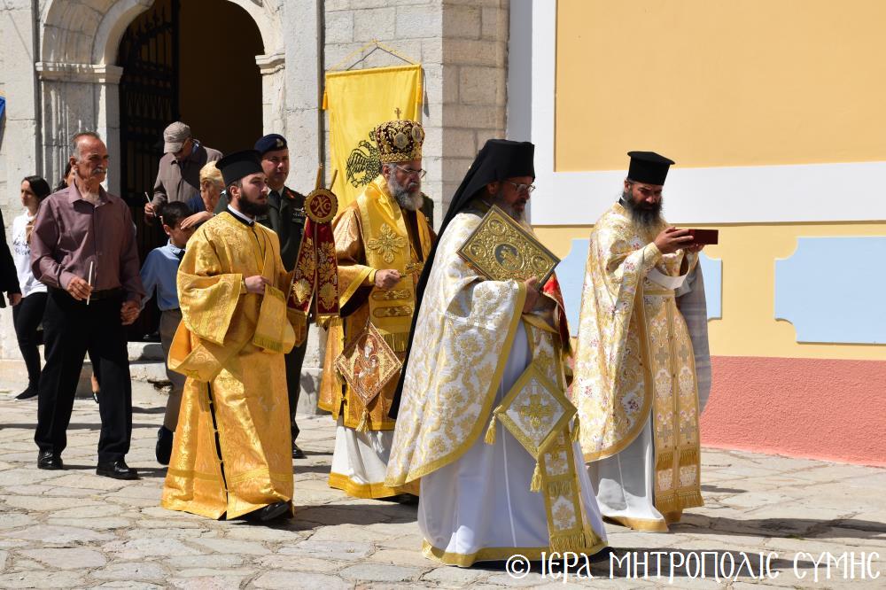 Η Ιερά Πανήγυρη του Αγίου Αθανασίου και χειροτονία πρεσβυτέρου στη Μητρόπολη Σύμης 