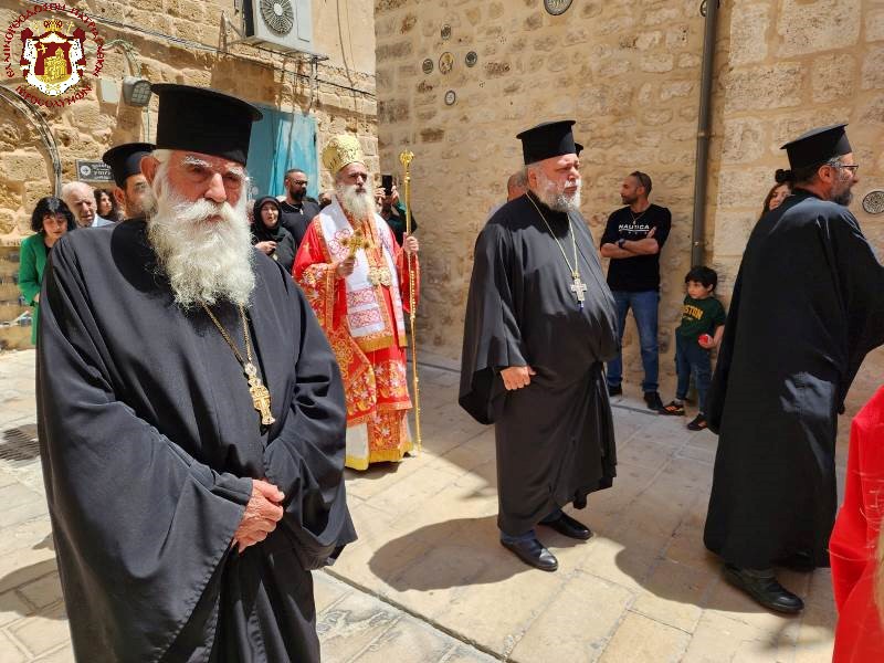 Η εορτή του Αγίου Γεωργίου στους Αγίους Τόπους 