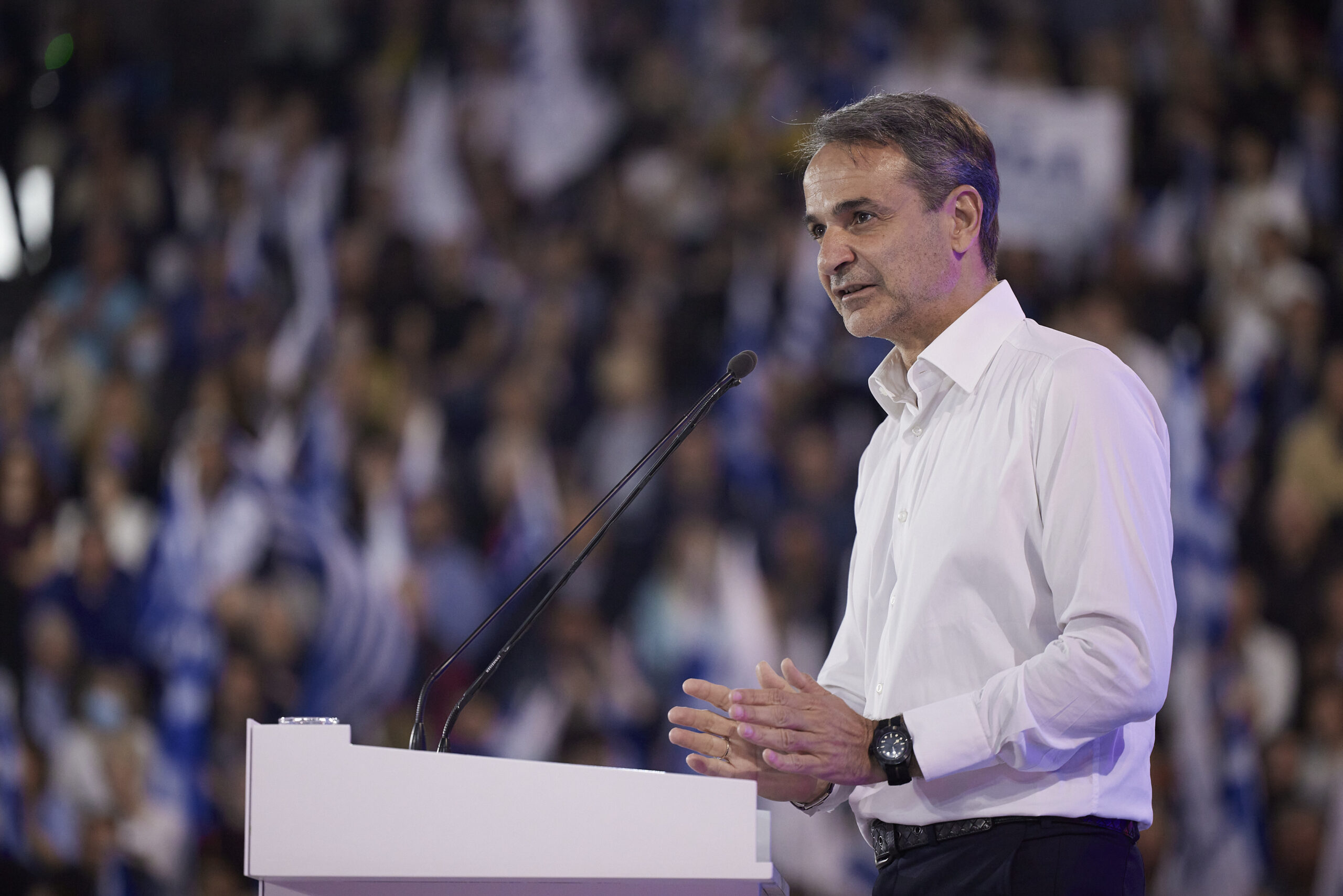 Κορυφώνεται η προεκλογική εκστρατεία - Ομιλία του Προέδρου της Νέας Δημοκρατίας Κυρ. Μητσοτάκη στη Θεσσαλονίκη