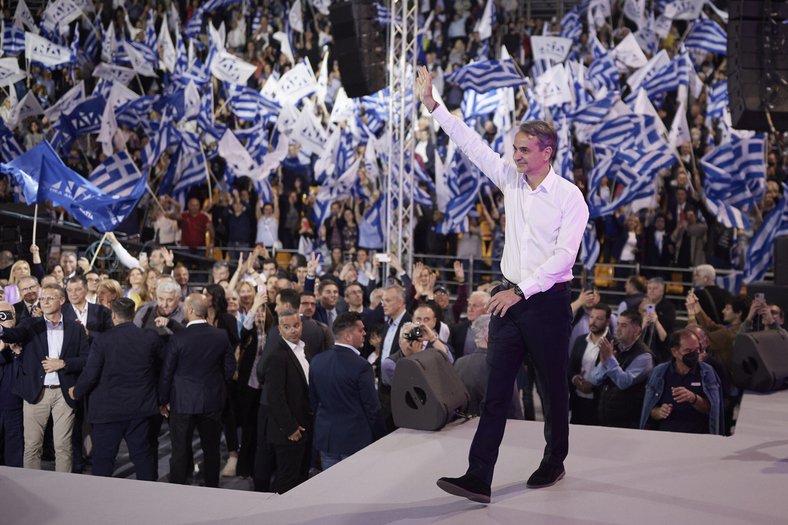 Κορυφώνεται η προεκλογική εκστρατεία - Ομιλία του Προέδρου της Νέας Δημοκρατίας Κυρ. Μητσοτάκη στη Θεσσαλονίκη
