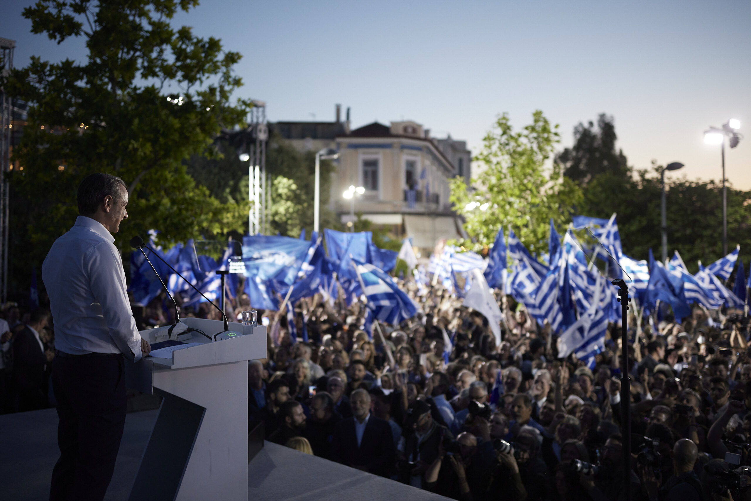 Κυριάκος Μητσοτάκης - Θησείο «Τέσσερα χρόνια τίμησα τα λόγια μου και έκανα πράξη τα έργα μου»