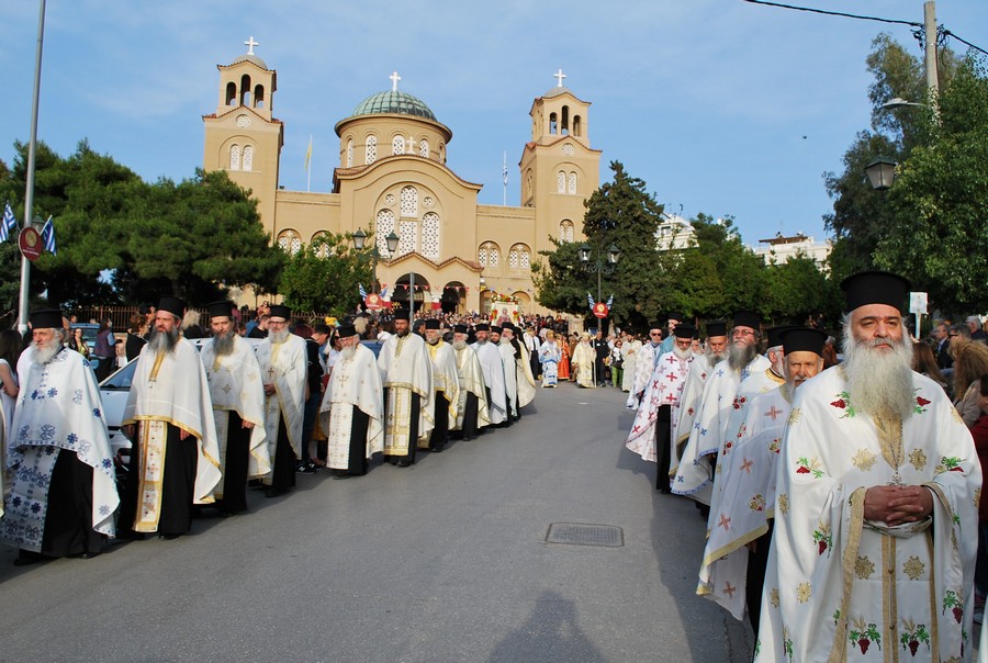 Μεθέορτος Εσπερινός και πάνδημη Λιτανεία της Εικόνας της Αγίας Φωτεινής