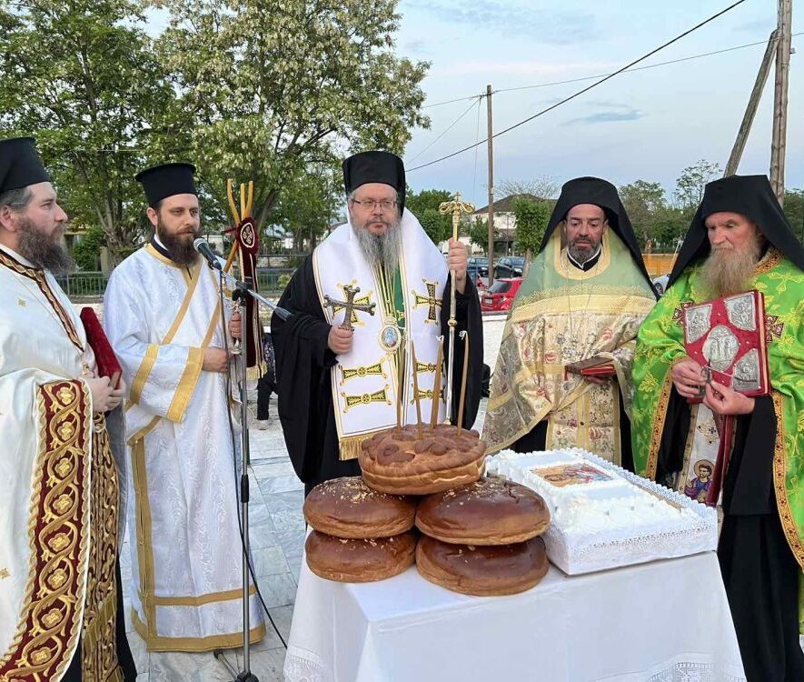 Ο Εσπερινός της Ανακομιδής των Λειψάνων του Αγίου Αθανασίου στο Κουλούρι Λάρισας 2
