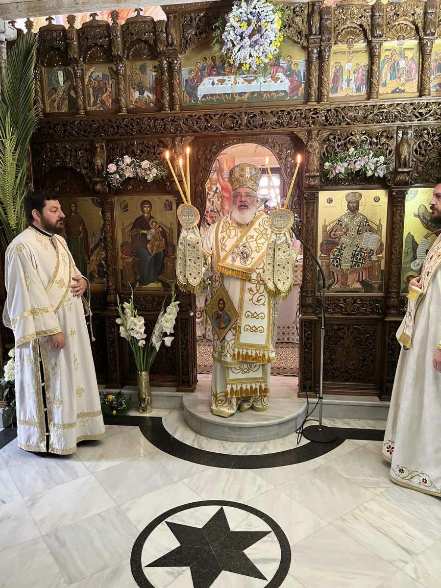 Ρέθυμνο Ο Μητροπολίτης Διδυμοτείχου Δαμασκηνός στην Πανήγυρη της Ιεράς Μονής Αγίας Ειρήνης